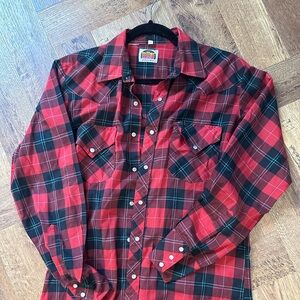 Vintage Western Button Down​